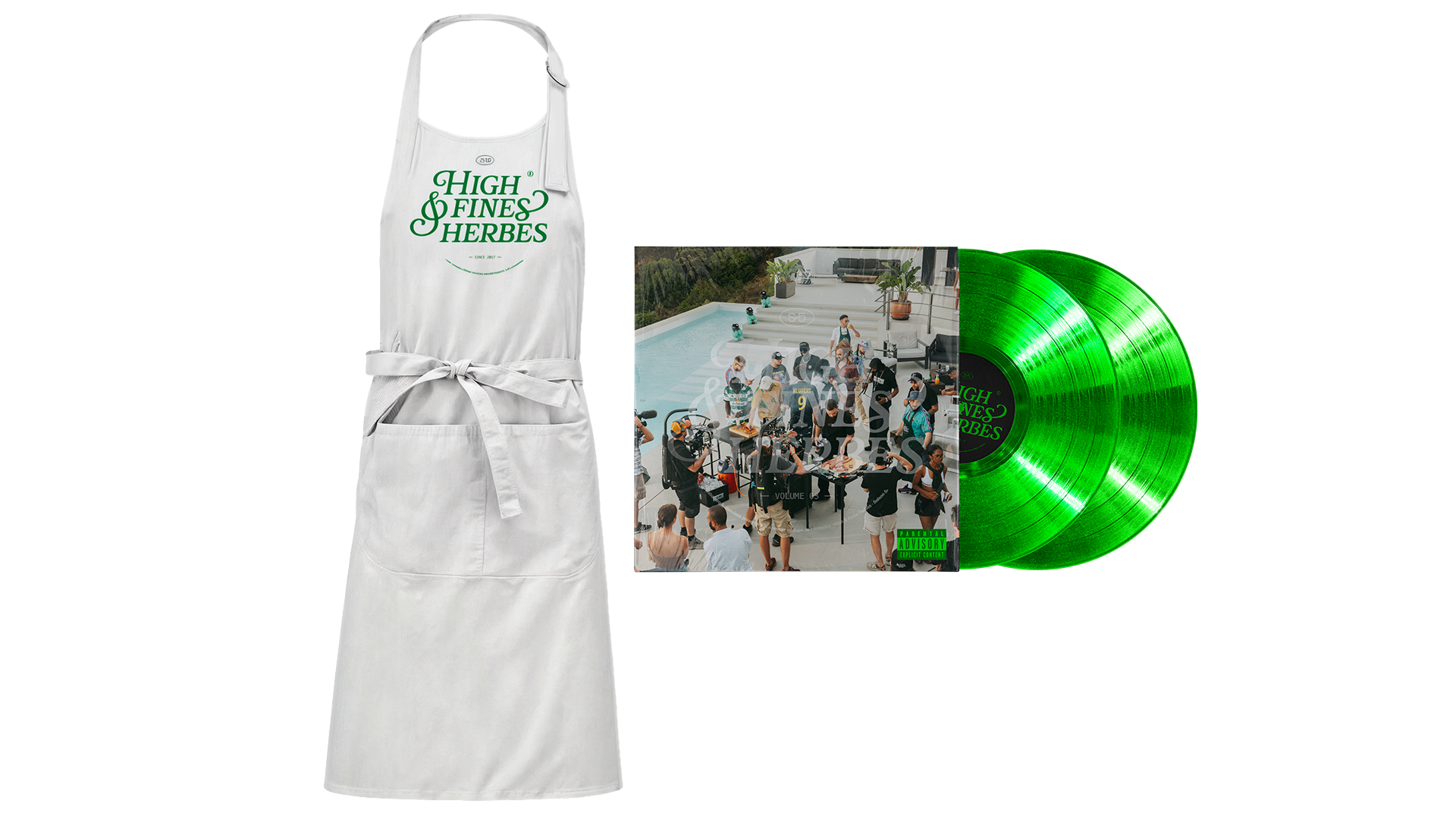 CD / VINYLE "HIGH & FINES HERBES SAISON 5" Standard + TABLIER