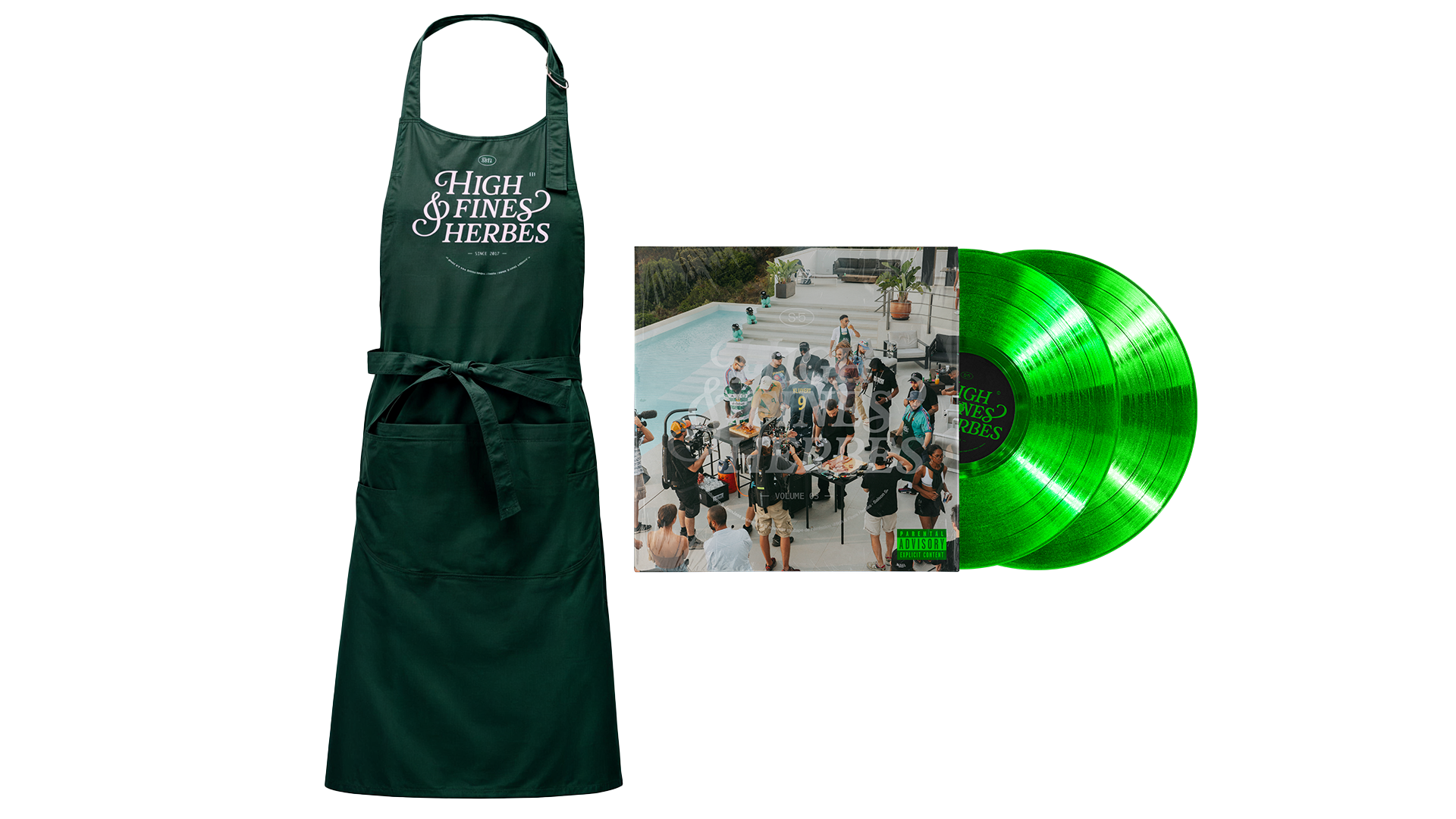 CD / VINYLE "HIGH & FINES HERBES SAISON 5" Standard + TABLIER